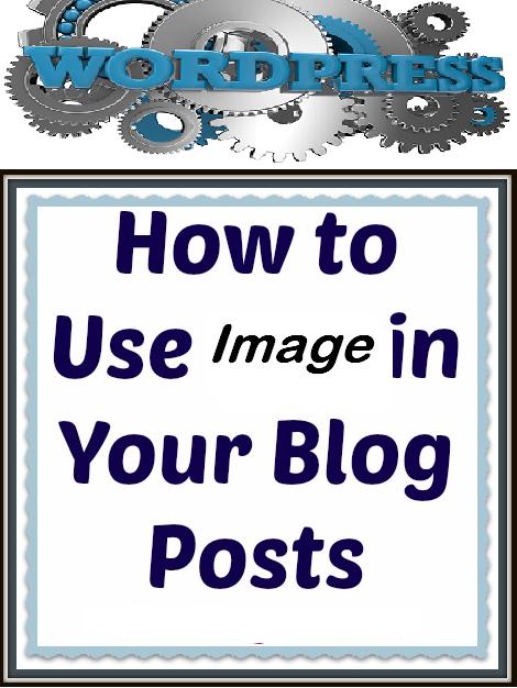 how to use image in your blog posts